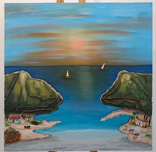 Gessy AUBRY: Islands - Acrylic