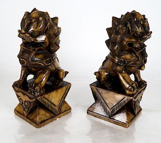 Pair of Foo Dog Bookends