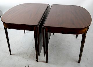 Antique American Two-Part Dining Room Table