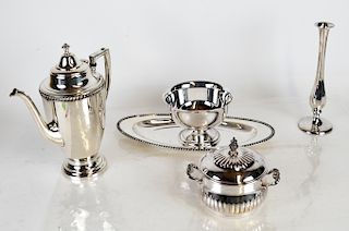 Group of Assorted Silver-Plate Articles