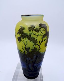 GALLE CONTEMPORARY ART GLASS VASE