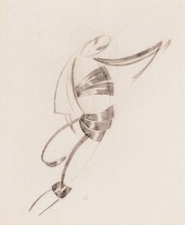 Antonio Valente (Sora 1894-Roma 1975)  - Sketch, 1925