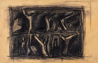 Mario Sironi (Sassari 1885-Milano 1961)  - Composition, 1947 