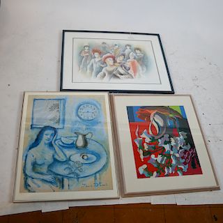 Three Various Art Works