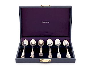 An American Silver Demitasse Spoon Sampler
Length of each spoon 4 1/4 inches.