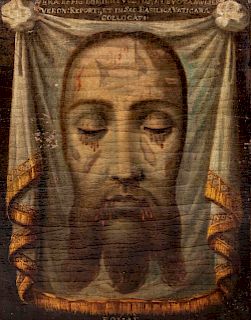Italian School
(19th Century)
Death Mask of Christ, Veil of Veronica