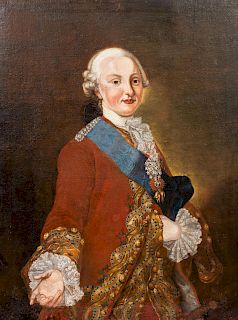 Style of Alexis Simon Belle
(French, 1674-1734)
Bonnie Prince Charlie