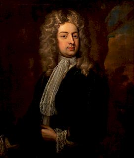 Attributed to Sir Godfrey Kneller(British, 1646-1723)Portrait of a Gentleman