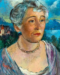 David Burliuk
(Russian/American, 1882-1967)
Artist's Mother