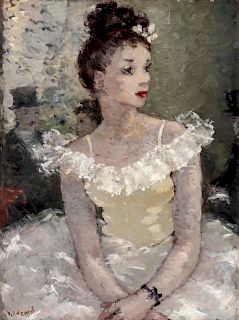 Dietz Edzard
(German, 1893-1963)
Danseuse a L€™Opera de Paris