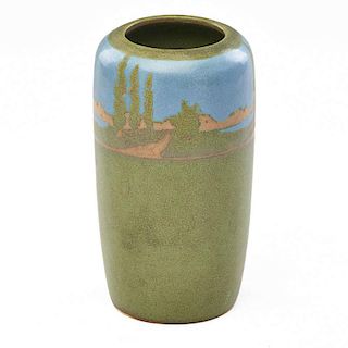 WALRATH Fine scenic vase