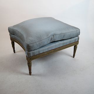 Antique Classical-Style Ottoman/Bench