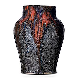 HUGH C. ROBERTSON; DEDHAM Experimental vase