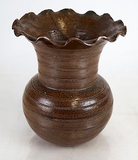 Modern Flare-Top Ceramic Vase