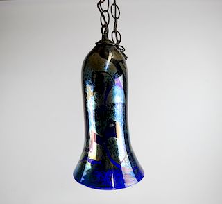 Art Glass Tulip Pendant