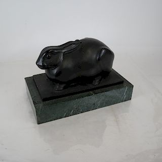 Edward Fenno HOFFMAN:  "Rabbit" - Sculpture