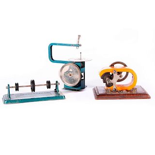 A toy generator and two tools.
