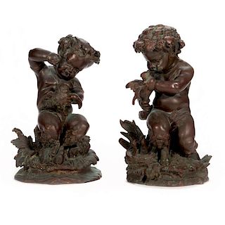 19th century bronze figures