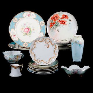 A collection of 20th century porcelain.