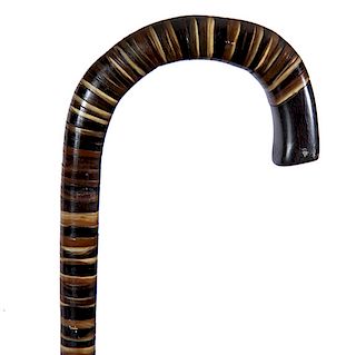 Stacked Horn Dress Cane
