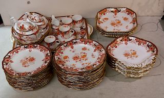 Royal Crown Derby Dinnerware, Forty-One Pieces