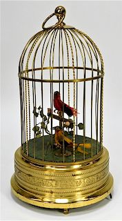 Antique German Two Bird Singing Automaton