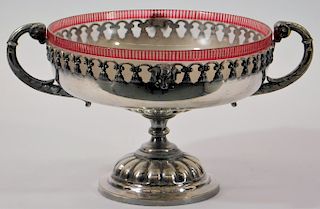 Reed and Barton Silverplate Bride's Basket Bowl