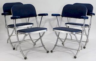 4 Warren McArthur for Mayfair Folding Chairs