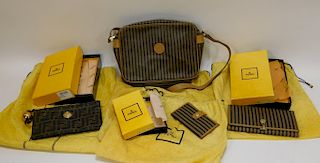 4PC Authentic Fendi Bag and Wallet Grouping