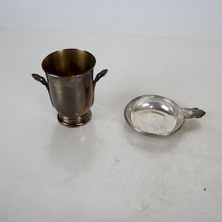 Royal Danish Jensen-Style Cup and Porringer
