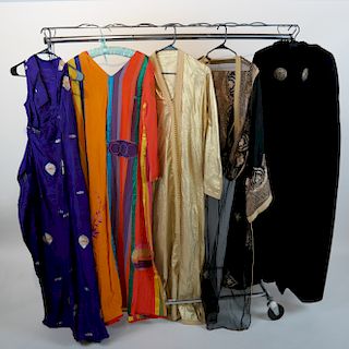 Vintage Textiles: 4 Robes & Cape (5)