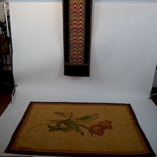 Two Vintage Textile Panels
