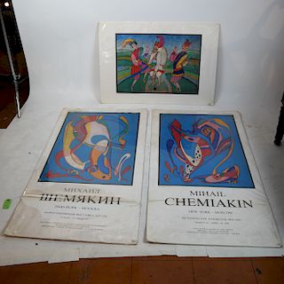 Michel CHEMIAKIN, Two Others: Posters