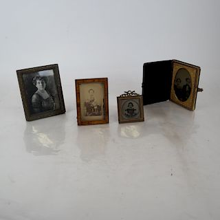 Four Daguerreo-Tintypes