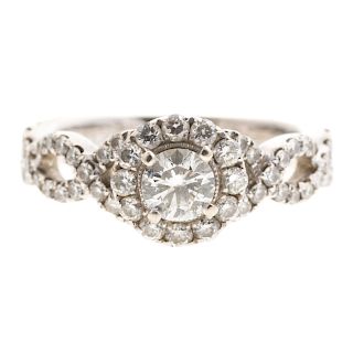 A Neil Lane Diamond Engagement Ring in 14K