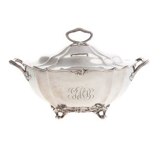 Gorham Sterling Silver Tureen and Cover