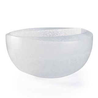 ZDENEK LHOTSKY Cast glass Infinity bowl