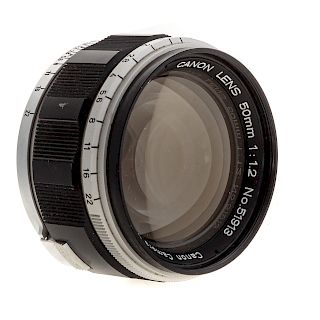 Canon 50mm 1:1.2 # 51913 Lens