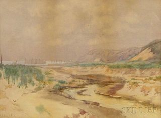 J. Ambrose Pritchard (American, 1858-1905)      Beach Inlet