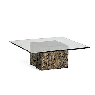 PAUL EVANS; DIRECTIONAL Coffee table