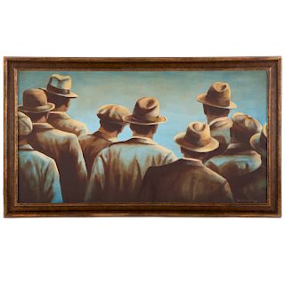 Thomas Elmo Williams. Men with Hats