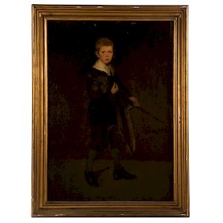 After Edouard Manet. "Boy Carrying a Sword"
