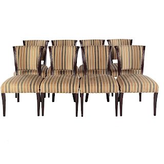 Collection of 8 Baker Dining Chairs