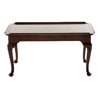 Queen Anne Style Cherrywood Coffee Table