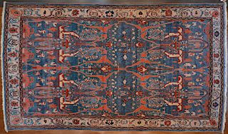 Turkish Azeri Carpet, 11.9 x 20.6