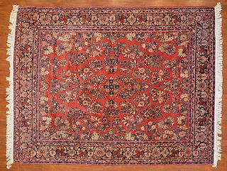 Semi-Antique Sarouk Rug, Persia, 7.10 x 9.11