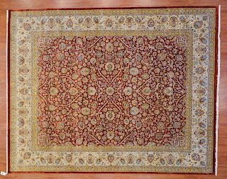 Pakistani Persian Design Rug, 8.1 x 10.2
