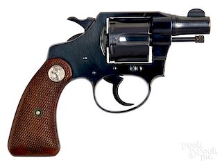 Colt Bankers Special double action revolver
