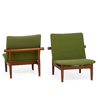 FINN JUHL Pair of lounge chairs