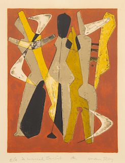 Man Ray 
(American, 1890-1976)
Promenade
